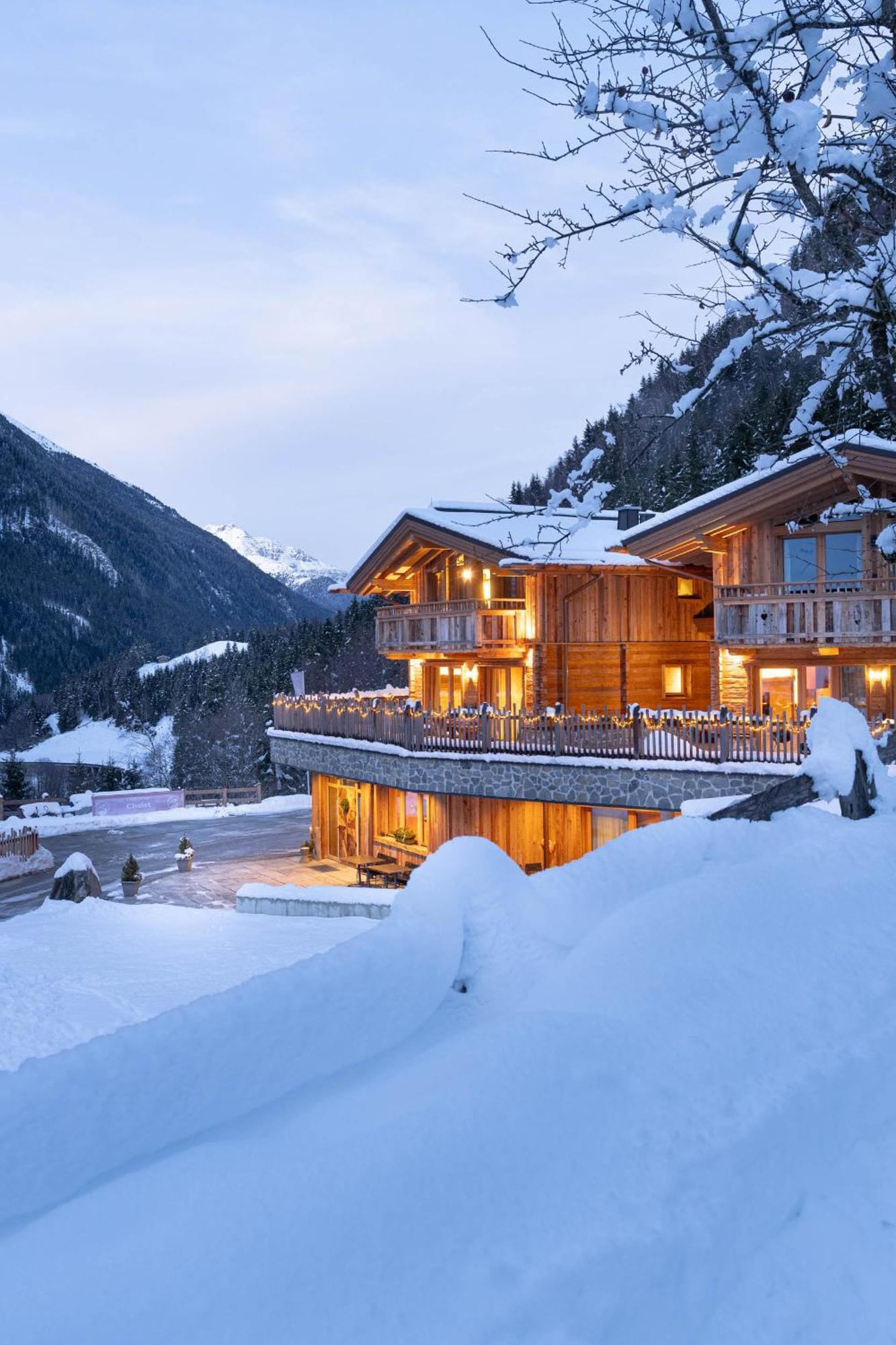 Gletscher-Chalet Stubai Villa Neustift im Stubaital Eksteriør bilde